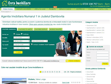 Tablet Screenshot of cora-imobiliare.ro